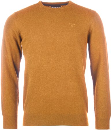 Barbour Essential Lambswool Crew Neck lampaanvillapaita, Copper
