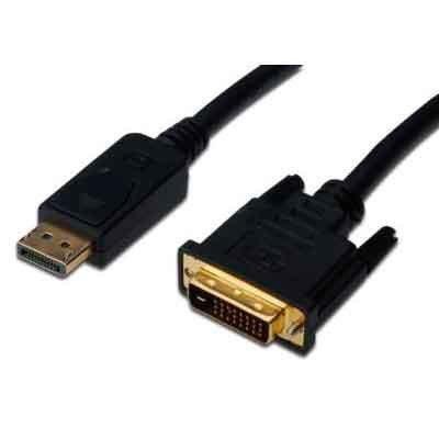Digitus DisplayPort adapter cable, DP CATEGORY E