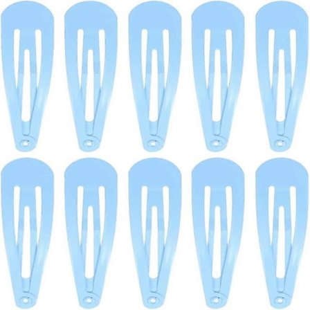 2 tuuman napsuhiusklipsit 50 kpl napsuhiusklipsit hiusneulat (vaaleansininen)