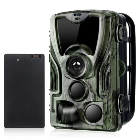 Jagt kamera Med 5000Mah Lithium Batteri 16MP 64GB Trail Kamera IP65 Foto fælder 0.3s 940nm Wild Camera