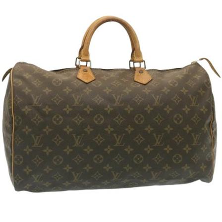 Louis Vuitton Vintage, Pre-owned Speedy 40 Bruin, Dames, Maat:ONE Size