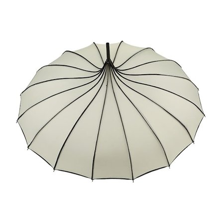 Vintage Pagoda Paraply Brude Bryllupsfest Sol Regn UV Beskyttende Paraply