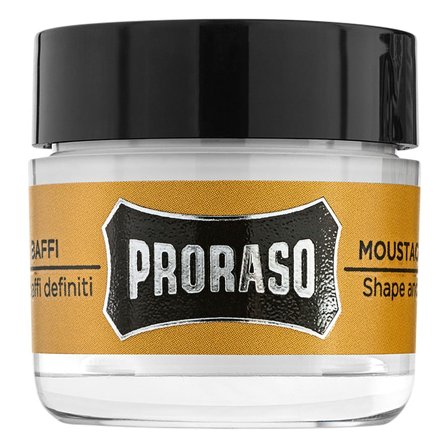 Proraso Moustache Voks, Wood & Spice, 15 ml., Hår, Skægpleje, Skægvoks