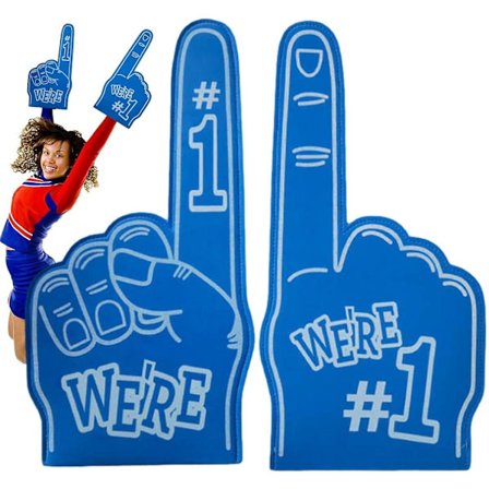Skumhånd Skumfingre, Gigant Skumfinger Gladiators Skumfinger, Nummer 1 Sports Skum Fan Finger For Sports Fans Inspirerende Sports Tx