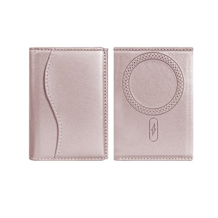 Tredelt magnetisk kortholder, ekstra stor kapasitet, universell Magsafe mobiltelefonholder for mobiltelefoner