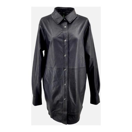Levinsky Rains Shirt Lamb Malli Leather Sort, Dame Skjorter