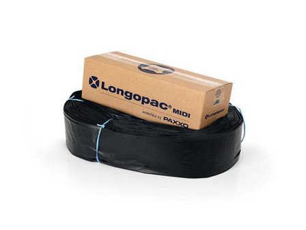 LONGOPAC Kassett Midi Eco 100m svart - Lyreco - Städ och hygien - Påsar och säckar - Kassett - Longopac