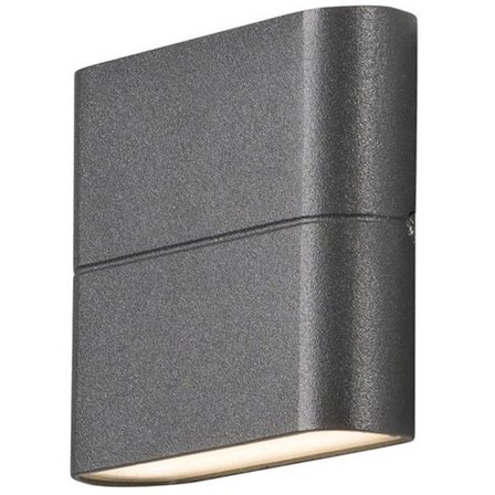 Konstsmide Chieri Väggarmatur 2x3W, LED, antracit, Belysning