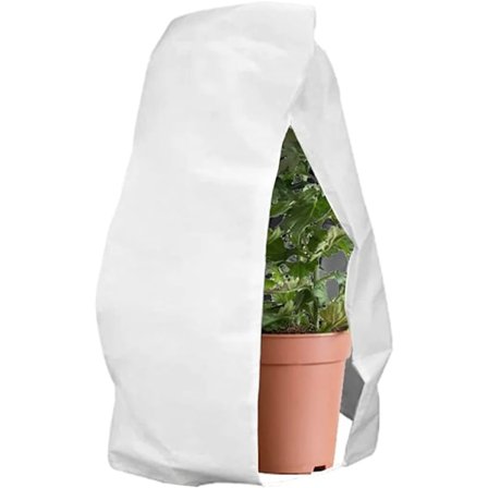 Vinterväxtskydd, frostskyddsväxtskydd som vinterskydd-100*120cm vit