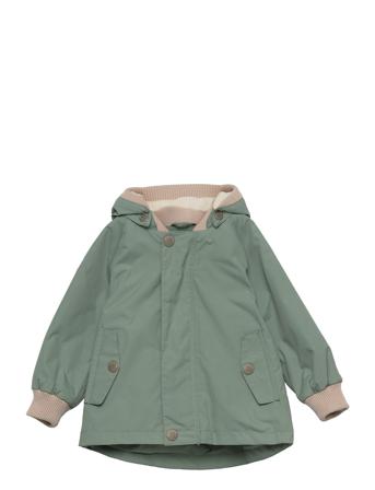 Wally Jacket Fleece, M Outerwear Shell Clothing Shell Jacket Vihreä Mini A Ture