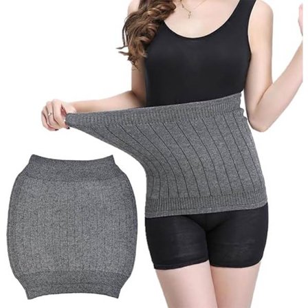 Nyrevarmere kasjmir ryggvarmer belte elastisk midjevarmer