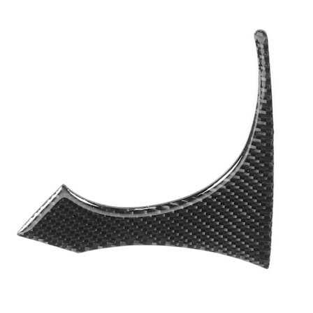 Kolfiber Instrumentpanel Sidokåpa Hastighetsmätarram för Mitsubishi Lancer LHD 2008-2016