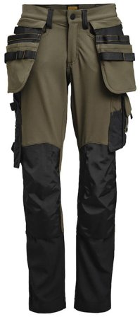 Jobman 2391 Arbeidsbukse olivengrønn C44, Klær