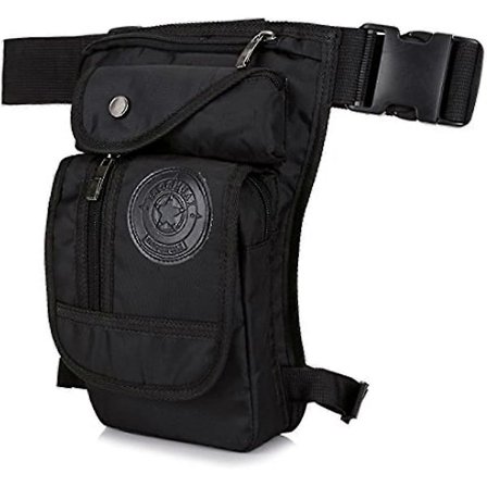 Benväska motorcykel canvas åkpåse ben midjeväska drop bag midjeväska benväska