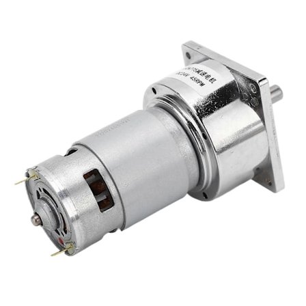 DC Gearmotor Selvlåsende Aluminiumslegeringsskal Messingspole Mikro Turbine Snekkegear Motor DC24V 3.8A 45RPM 21.2KG.FCM