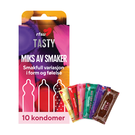 Rfsu Kondom Tasty, 10 stk.