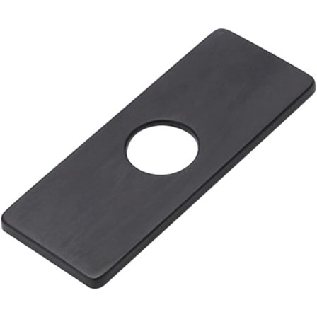 Kjøkkenvask Hullplate For Baderom Armatur Servantbatteri Børstet Nikkel Armatur Rosett Svart