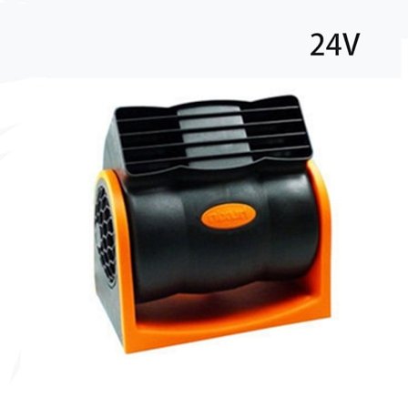 Bil Luftfläkt Bilkylare ORANGE 24V