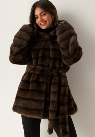 Hollies - Winona - Brown - Kläder - - Bubbleroom