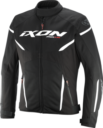 Chaqueta de Moto Ixon Striker 2 Air Wp Negro/Blanco XL