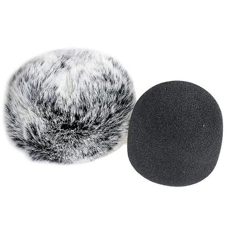 Furry Windshield Skummikrofon Vindruta-för Blue Yeti, Blue Yeti Pro USB Microphone Windshield