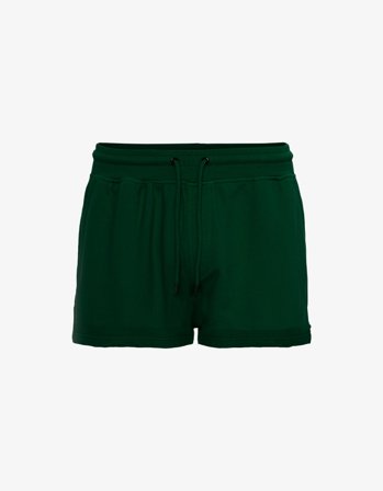 Women Organic Sweatshorts - Hunter Green - S