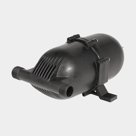 Akkumulatortank Shurflo, 1/2" (NPSM) / 13 mm (1/2") slange, 0.71 liter