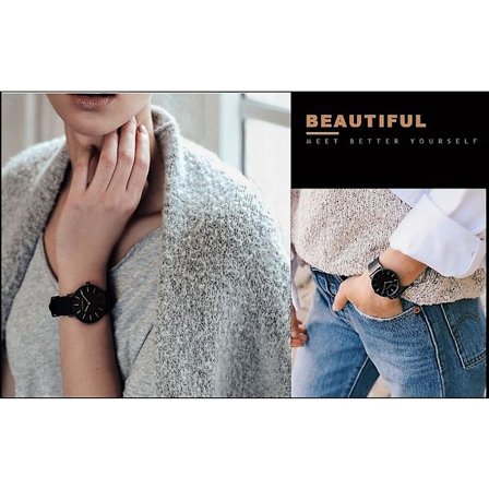 Japansk Bevegelse Enkelt Vannresistent Klokkedesign Patent Klokker for Kvinner