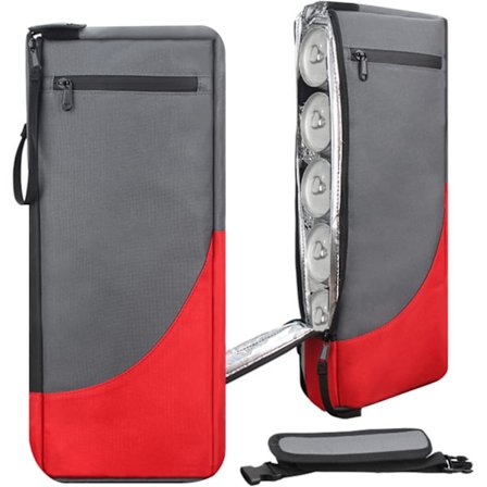 Ølhylster til Golfbag Køler, Isoleret Ølkøler Lille Blød Køletaske, Rummer 6 Øl dåser eller 2 Vinflasker