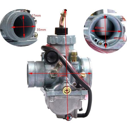 Motorcykel Förgasare 27mm För Dt125 Dt 125 Dt175 Rx125 För Tzr1