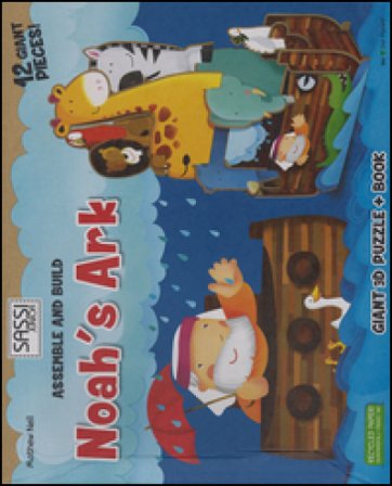 Noah's ark. Assemble and build. Libro puzzle. Ediz. illustrata Mathew Neil
