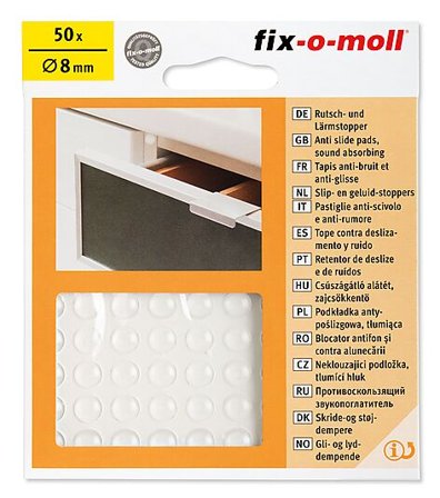 FIX-O-MOLL ANTISKLIPUTER 8MM 50STK