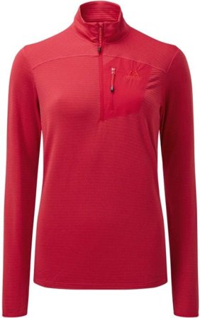Mountain Equipment Lumiko W's Zip T Capsicum Red
