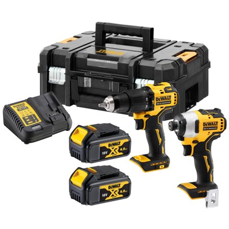 Dewalt DCK2062M2T-QW Verktøysett, Maskiner