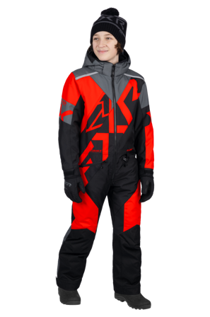 Tuta FXR Cold Cross CX 26 Bambino Rosso/Nero 14