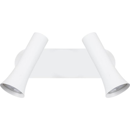 Elvita - Vegglampe dubbel Mariestad Hvit