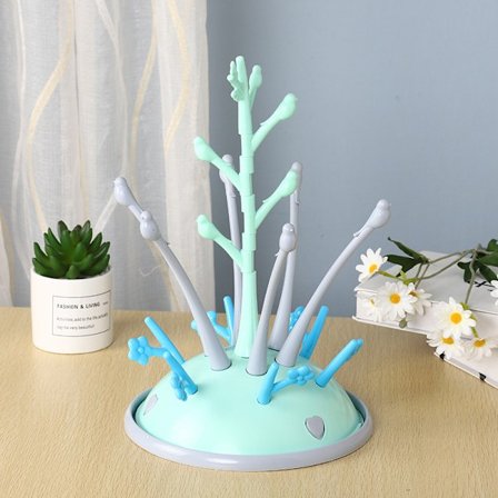 Flaskställ för diskning, stor kapacitet för 6 flaskor och tillbehör