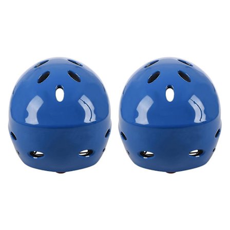 2 kpl Turvallisuussuoja Kypärä 11 Hengitysaukkoa Yhteensopiva Vesiurheilun Kajakin Kanootin Surffauksen Melasuuren kanssa - Sininen