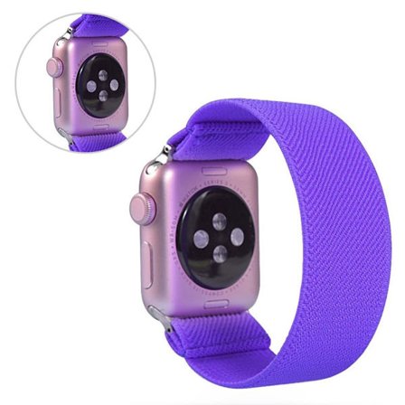 Apple Watch Series 6 / 5 44mm simple nylon watch band - Purple