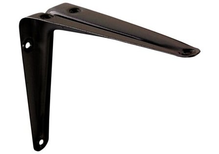 PN-BESLAG HYLLEKNEKT OPPRES 75X100MM SORT