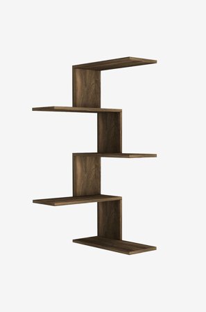 Hanah Home - Vägghylla Caniko - Brun - Vägghyllor - Från Homeroom