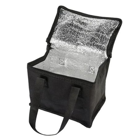 Madlevering Isoleret Taske Stor Aluminiumfolie Isoleret Catering Taske Pizza Taske