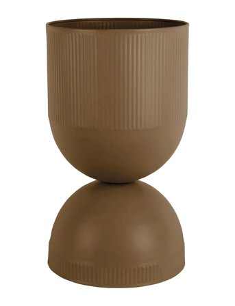 present time Plant Pot Tonar Large - Brown - H 45CM