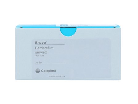 Coloplast Brava Barrierefilm serviett, 120215, 30 stk.
