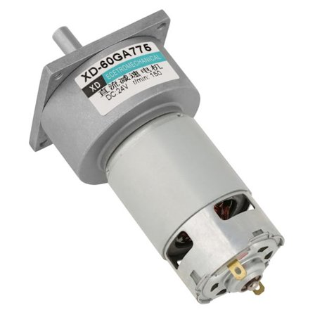 35W Micro DC Metal Gear Motor med justerbar hastighed CW/CCW (24V 150rpm)