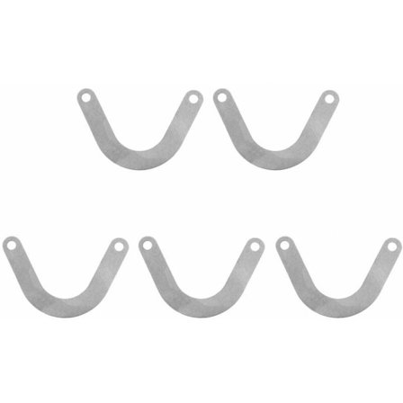 10-pakning U-formet metallventilplate metall luftkompressorbeslag