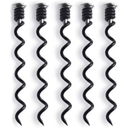 Udskiftningsspiralstang til proptrækker, stål, 5 PAK