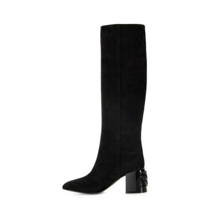 Casadei, boots Zwart, Dames, Maat:38 EU,rubber