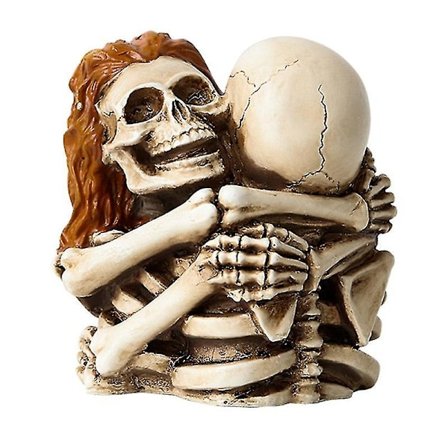 Halloween Lys Klemmende Skjeletthode Figurer Modell Skrekk Atmosfære Scene Layout Resin Håndverk Ledd Hodeskalle Lys Halloween Glødende Ornament Party