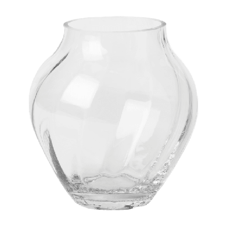 MANO ATELIER Glasvas 17 cm Dekoration Transparant ONESIZE